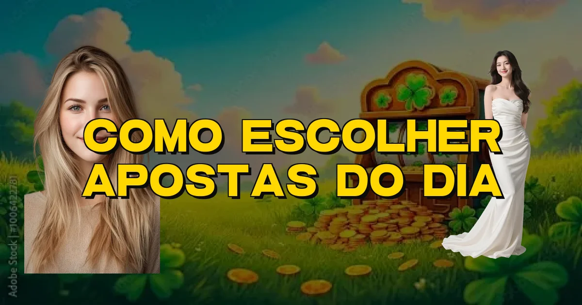 Como Escolher Apostas Do Dia Oficial