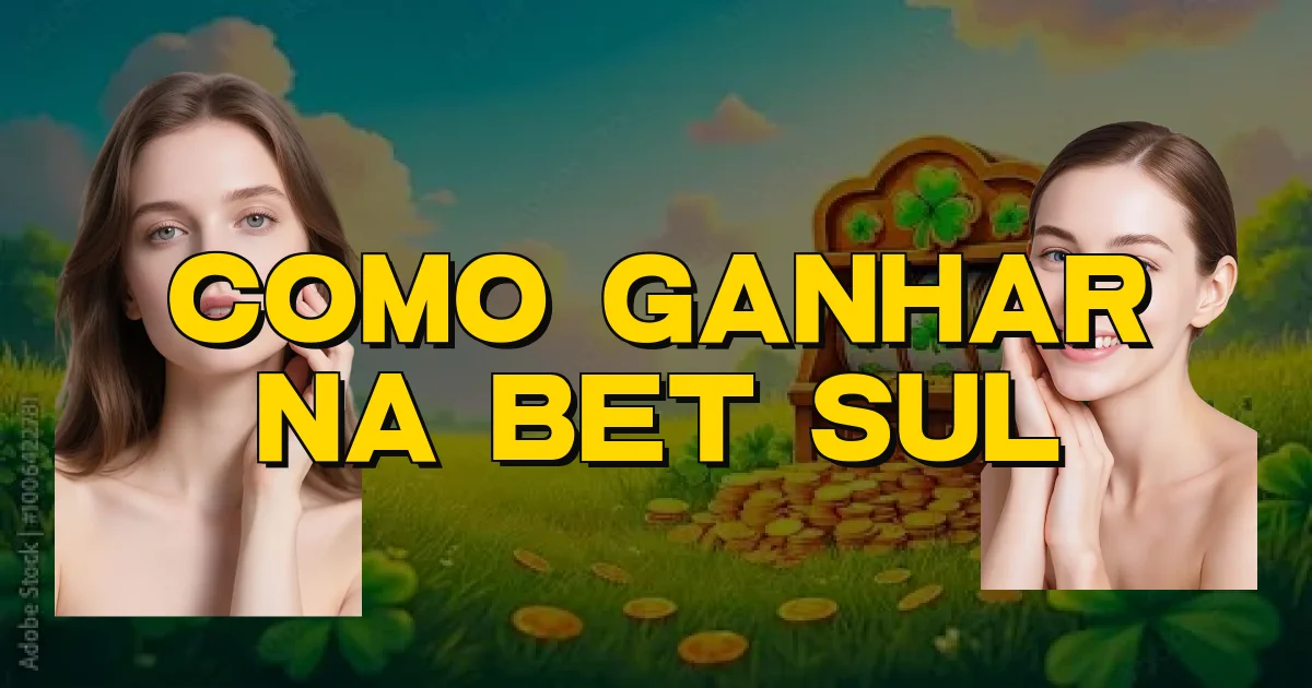 Como Ganhar Na Bet Sul Oficial